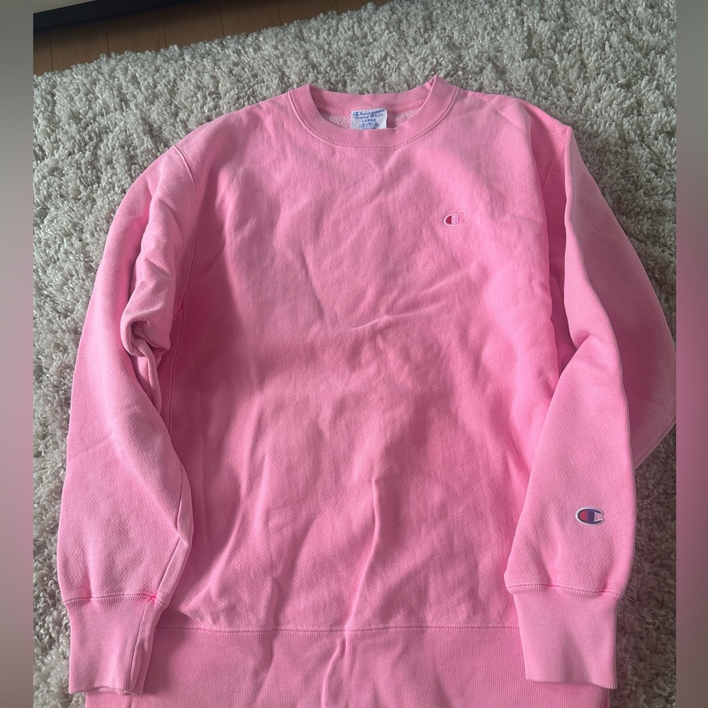 Champion Hot Pink Crewneck